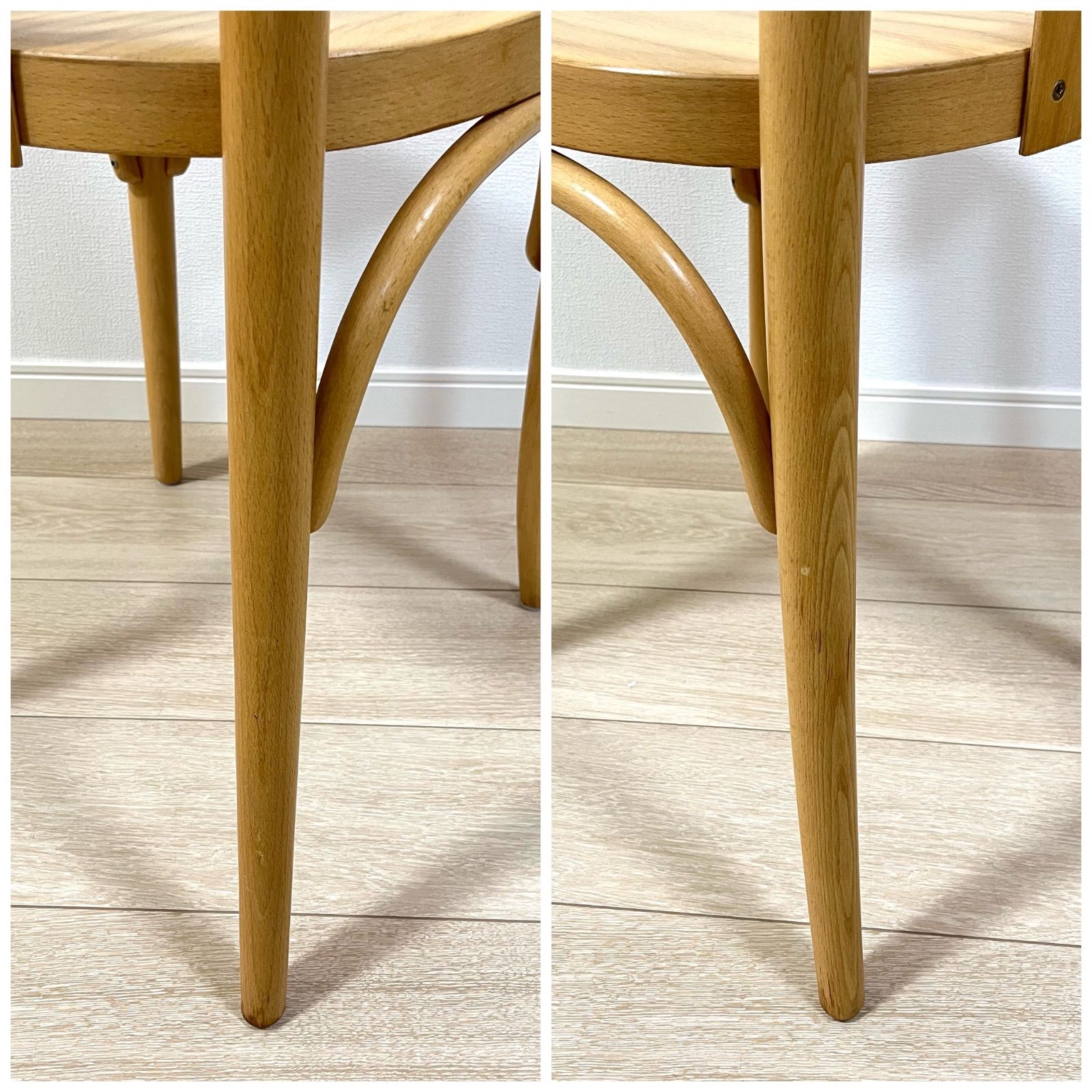 ち32) TON トン THONET トーネット ベントウッドチェア 曲げ木椅子
