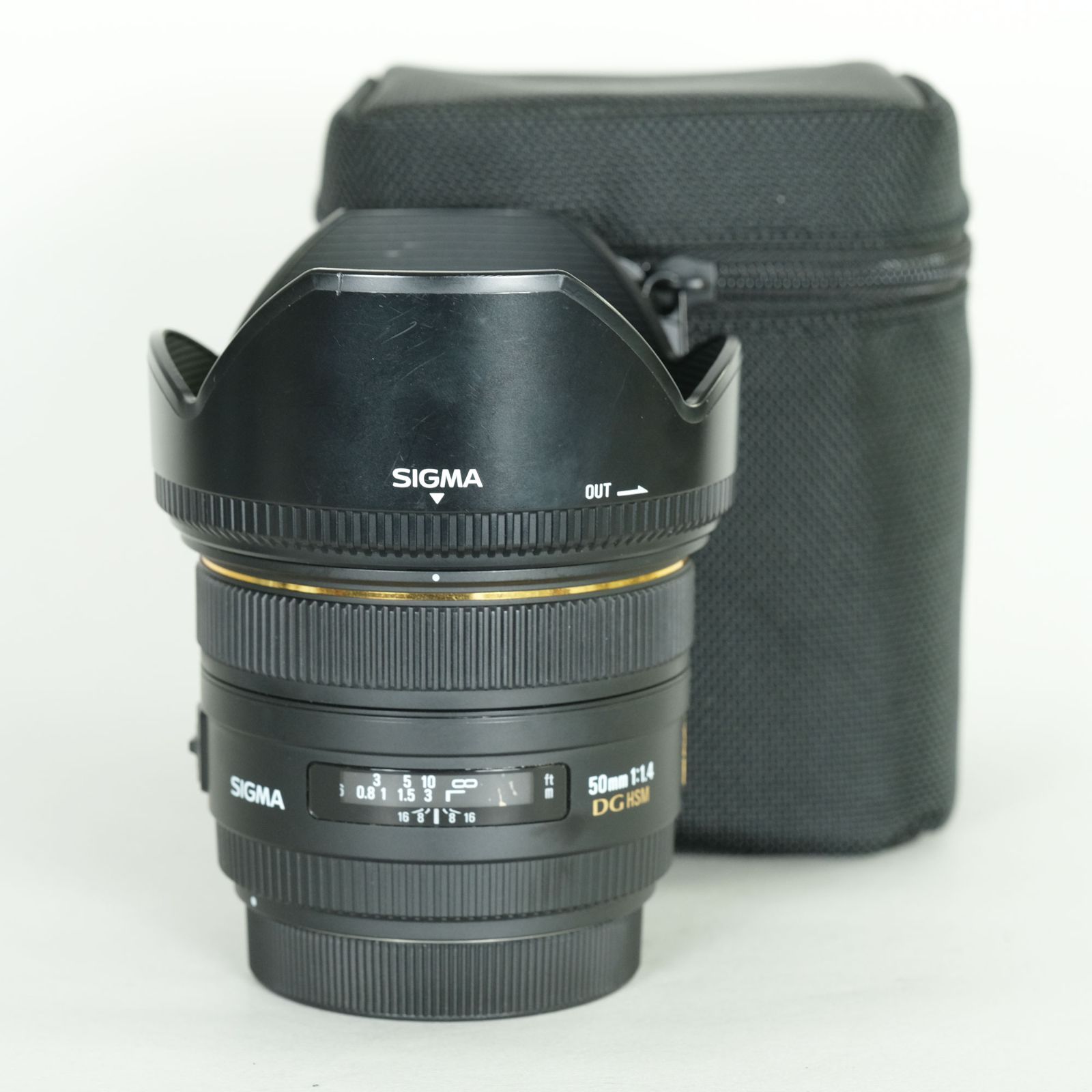 良品] SIGMA 50mm F1.4 EX DG HSM (キヤノンEF用) | キヤノンEF