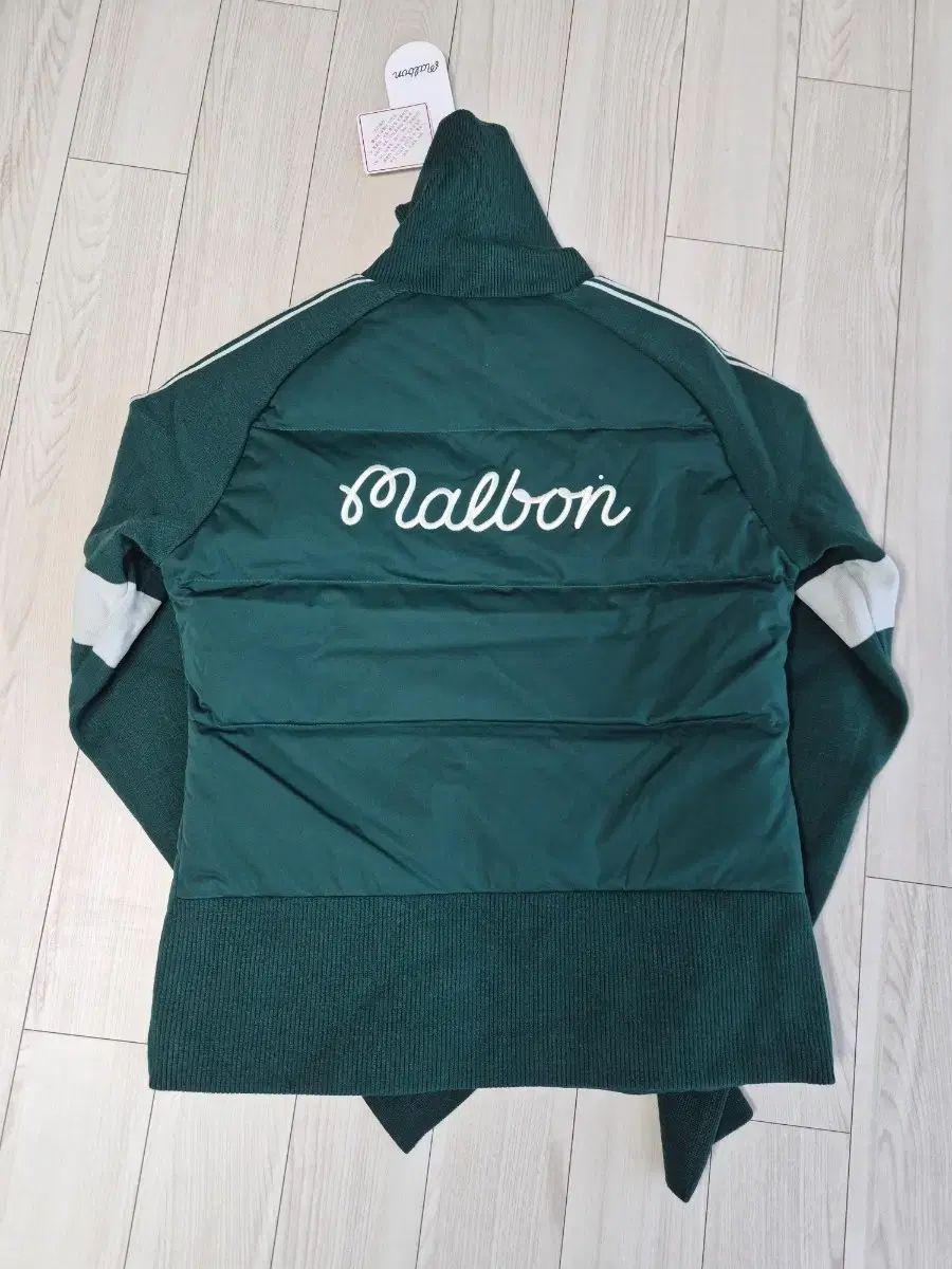 MALBON GOLF マルボンゴルフ レディース グリーン グースダウン ダウン アウター