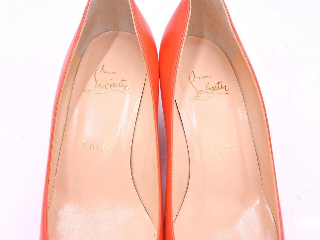 CHRISTIAN LOUBOUTIN クリスチャンルブタン レザー カラフルスタッズ