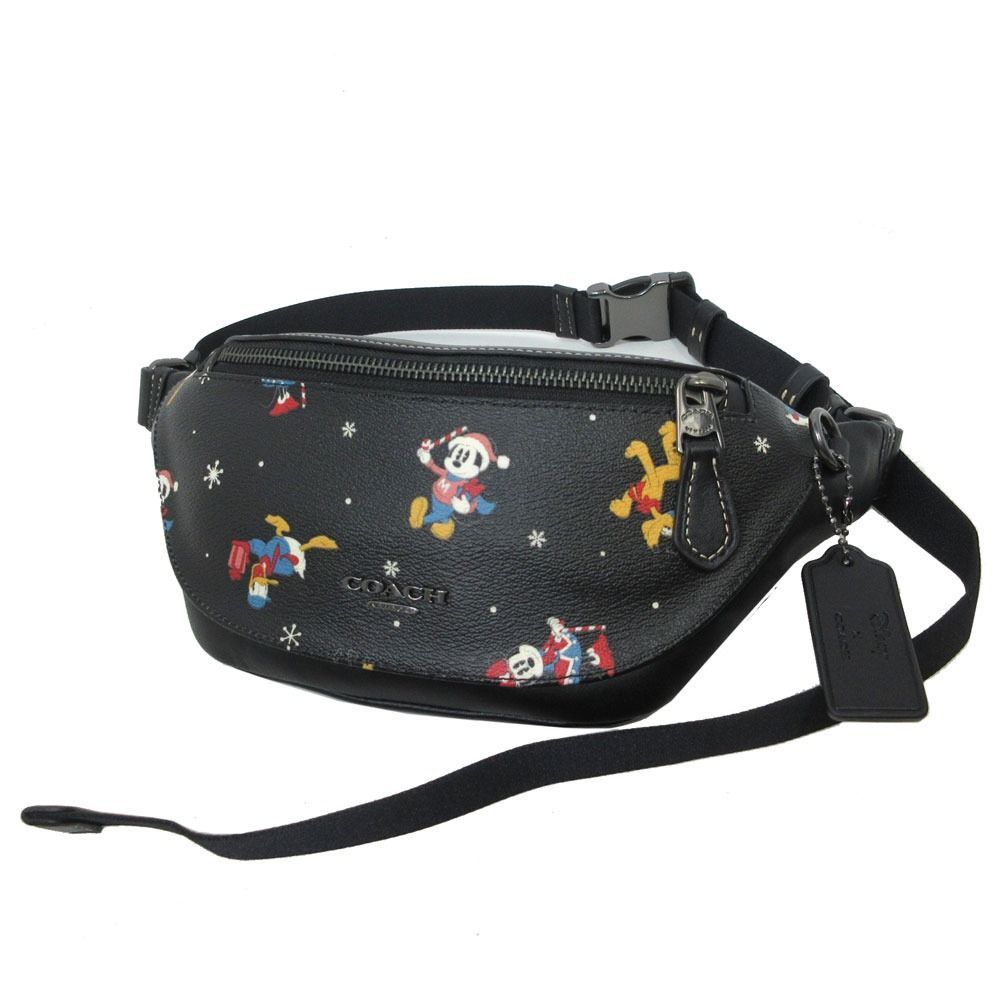新品】コーチ バッグ ショルダー COACH X DISNEY WARREN コーチ