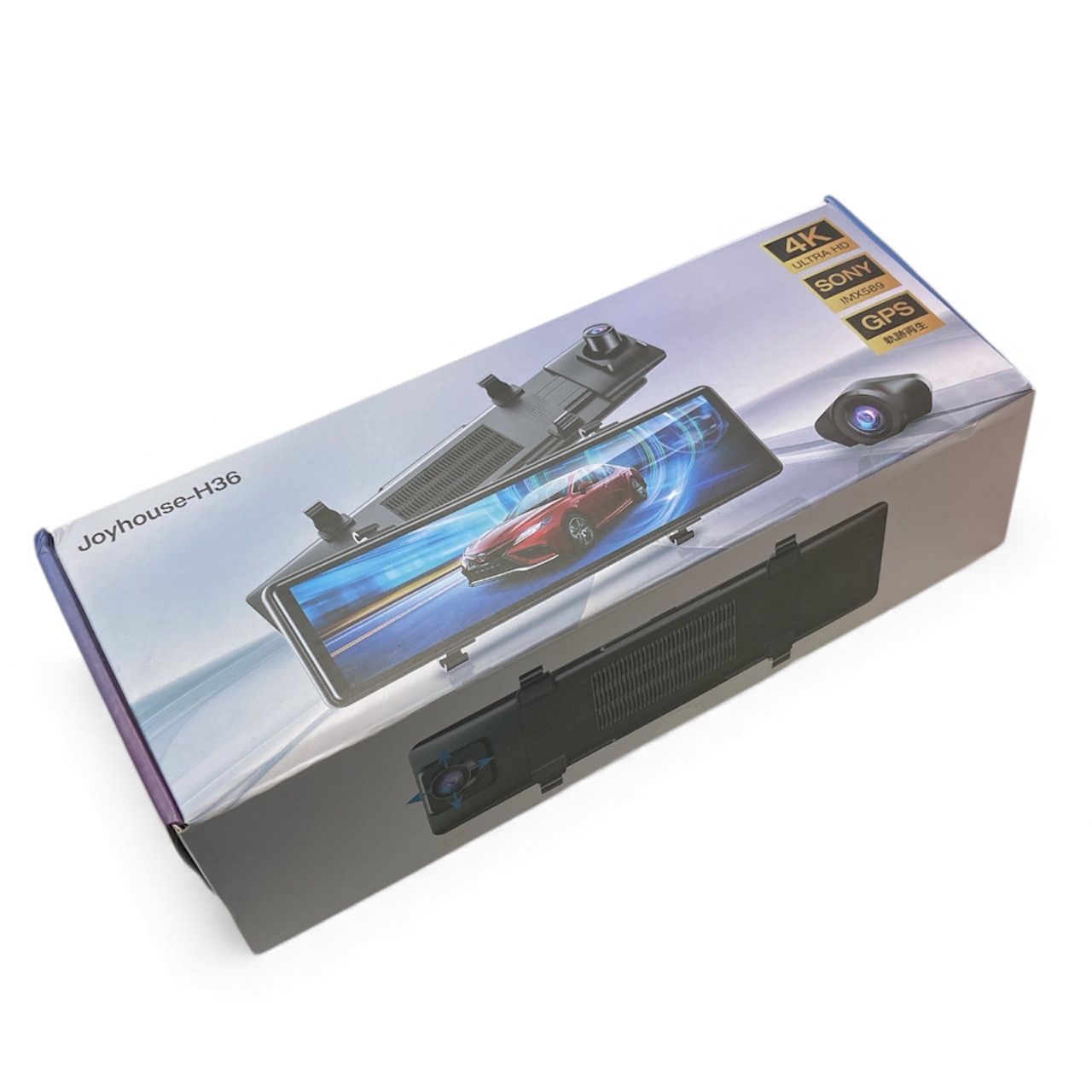 未使用品 ミラー型 4K ドライブレコーダー Joyhouse-H36 SONY GPS軌跡