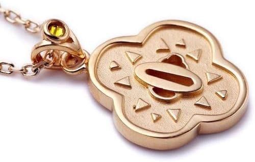 鬼滅の刃 日輪刀 鍔 つば ネックレス 我妻善逸