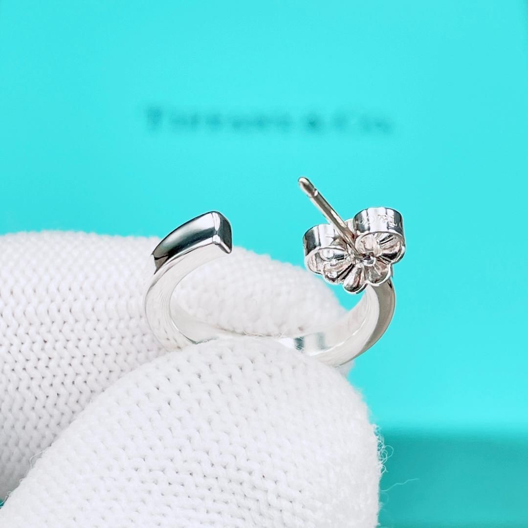 ◇ティファニー◇新品仕上済 Tiffany&Co. 1837 ナロー ピアス スモール