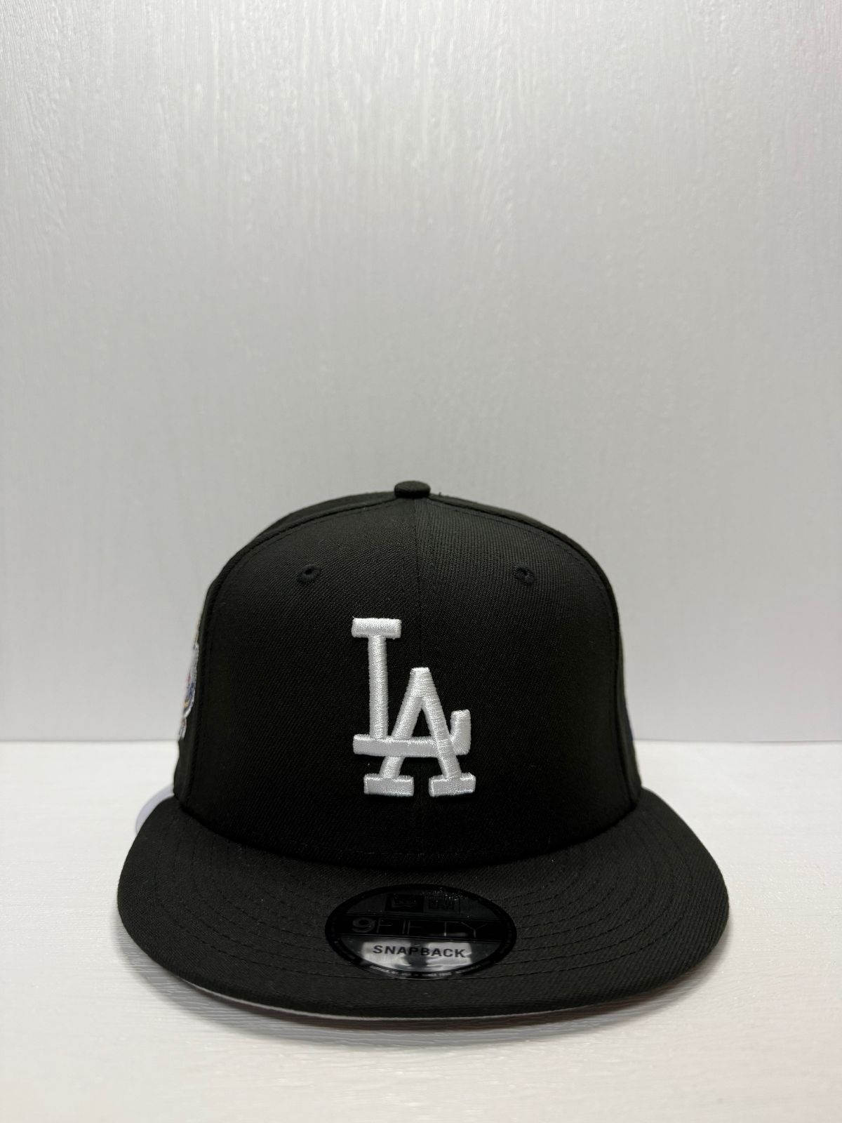 Newera ロサンゼルスドジャース 40 thアニバーサリー 9 fifty スナップバックキャップ ブラックカラー