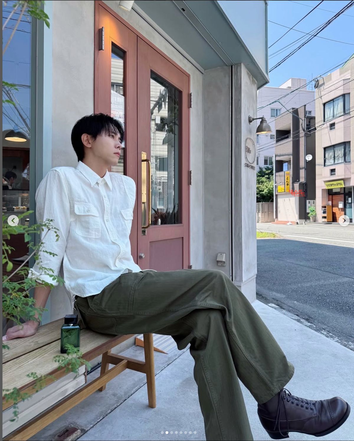 Pherrow s フェローズ ワークシャツ 白 m