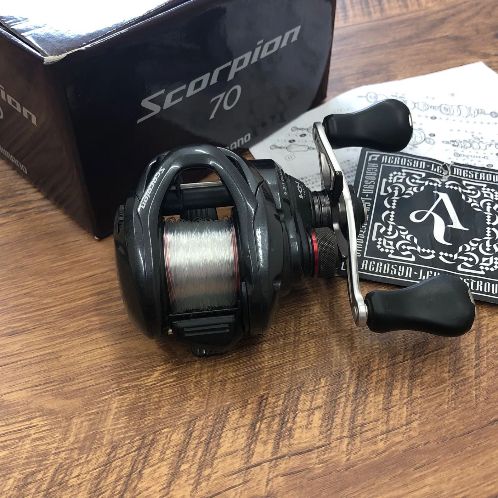 シマノ SHIMANO ベイトリール 16 スコーピオン 70 右ハンドル No.2932