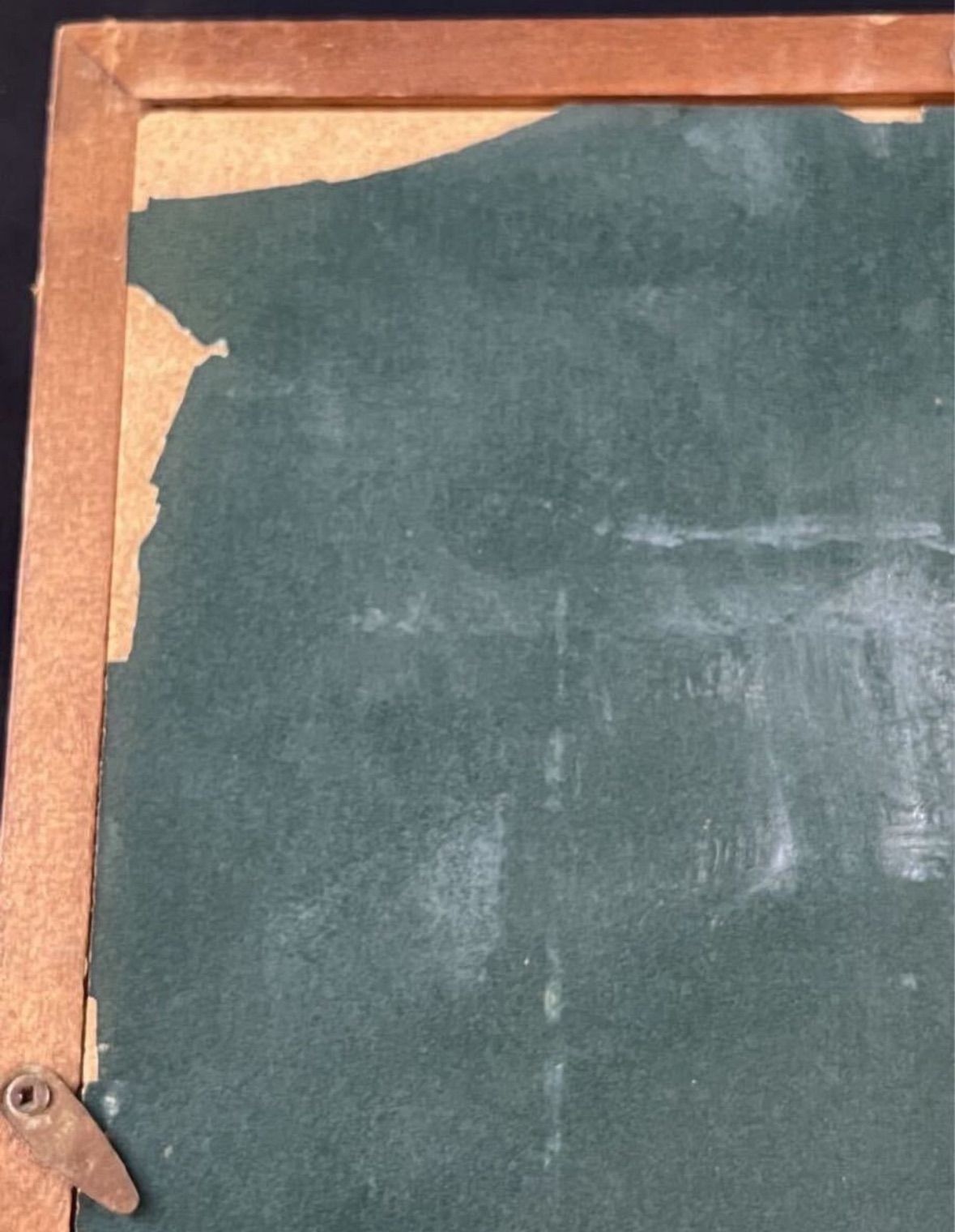 宮腰潤 「セーヌ川/ポン・マリー橋(パリ)」油彩 10号 風景画 1978年