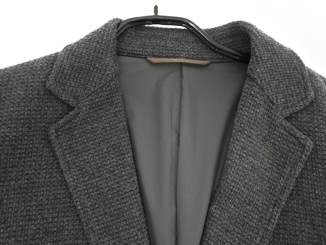 LACOSTE ラコステ ウール混 テーラード ジャケット size2/グレー