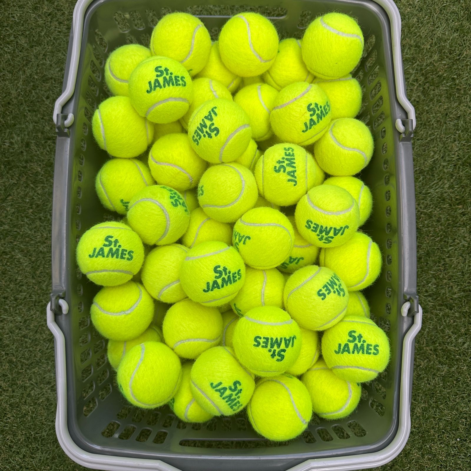 St.JAMES セントジェームス 硬式テニスボール 100球 中古 オムニコート