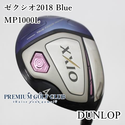 B ランク レディースフェアウェイウッド ダンロップ ゼクシオ2018 Blue MP 1000 L 4 W 18度 5388