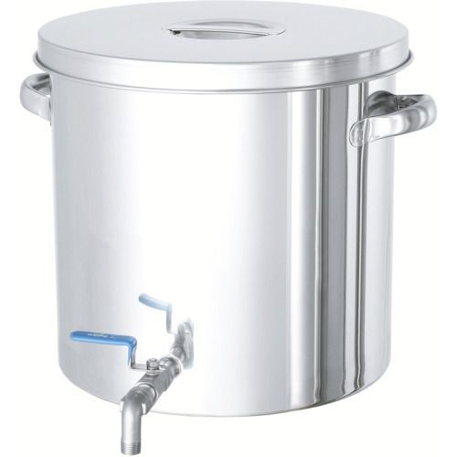 日東 ステンレスタンク ストレート貯蔵用タンク ボールバルブ付 ４Ｌ