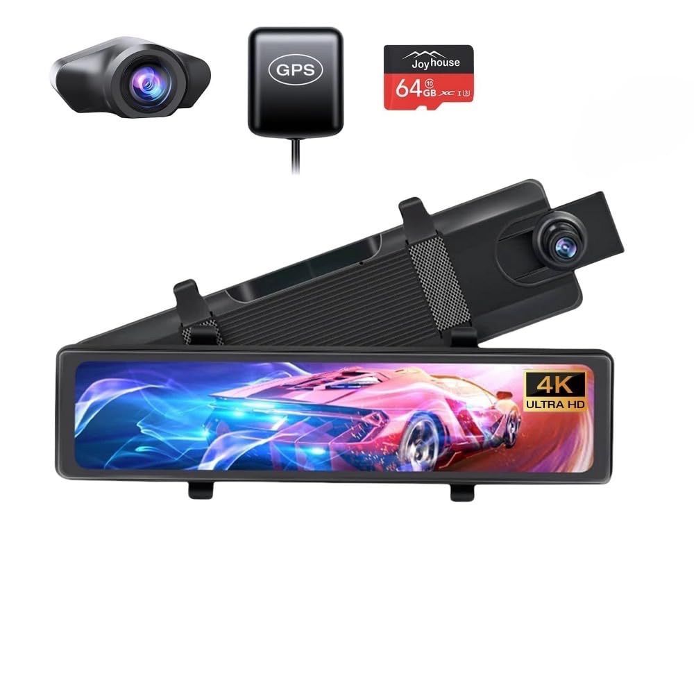 未使用品 ミラー型 4K ドライブレコーダー Joyhouse-H36 SONY GPS軌跡