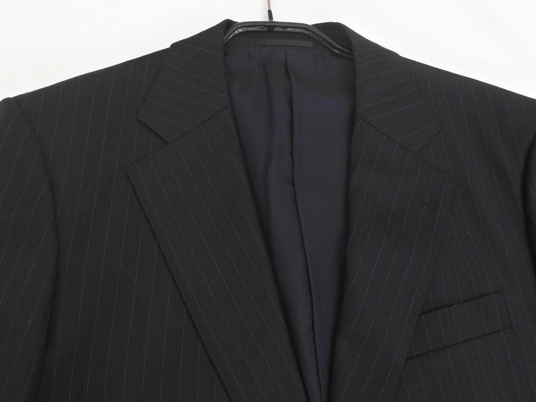 BURBERRY バーバリー ウール100% ストライプ テーラード ジャケット