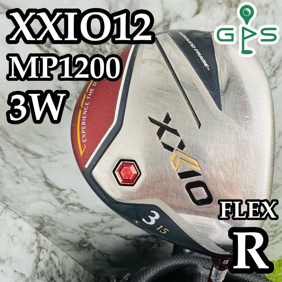 良品】12代目ゼクシオ XXIO12 レッド 3W フェアウェイウッド R - メルカリ