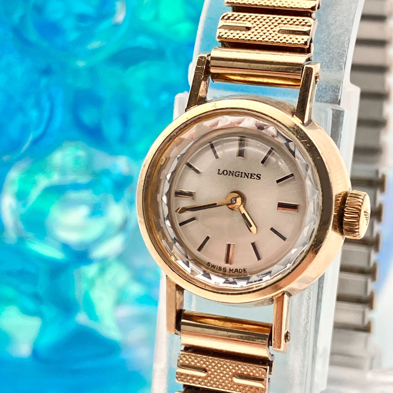 中古】ロンジン LONGINES レディース 腕時計 手巻き アンティーク