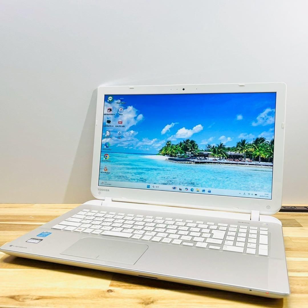 新品SSDで爆速✨windows11 ノートパソコン DVD カメラ オフィス - メルカリ