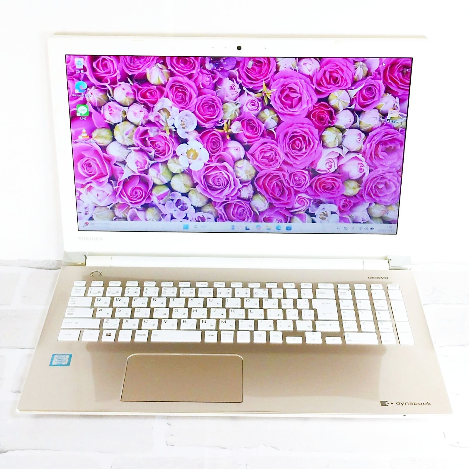 すぐ使える！初心者おすすめ♪DynaBook 薄型ノートパソコン DVD カメラ