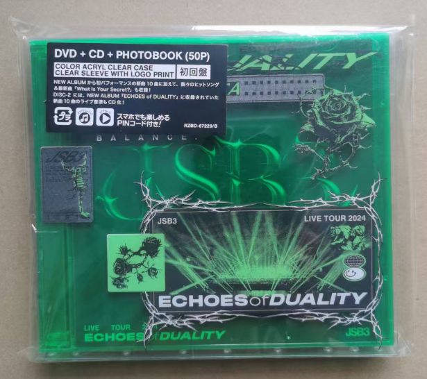 新品・未使用】【送料込み】三代目JSB ECHOES OF DUALITY LIVE TOUR