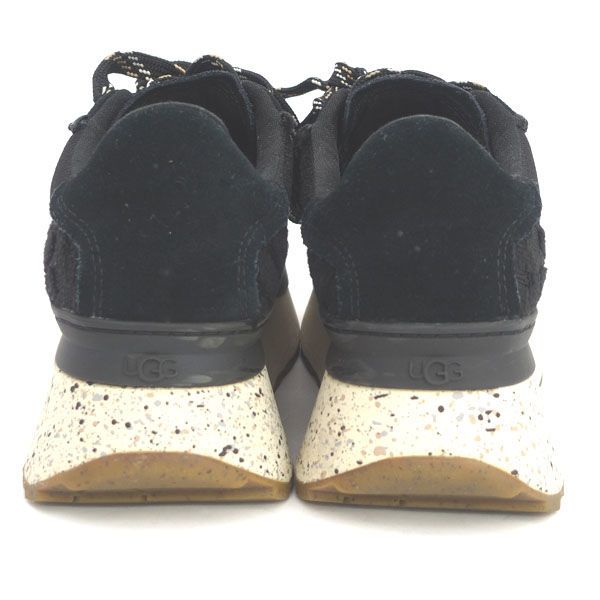 UGG / アグ ◇スニーカー/Marin Lace Logo/マリンレースロゴ/ブラック