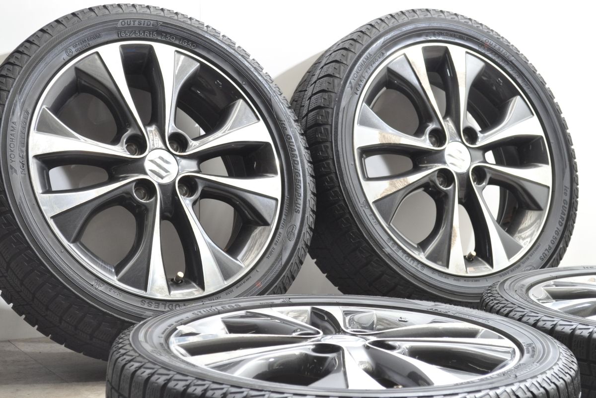 品 スズキ MK 42 S スペーシア カスタム 15 in 4 5 J 45 PCD 100 アイスガードiG 50 PLUS 165 55 R アルト ワゴンR MRワゴン