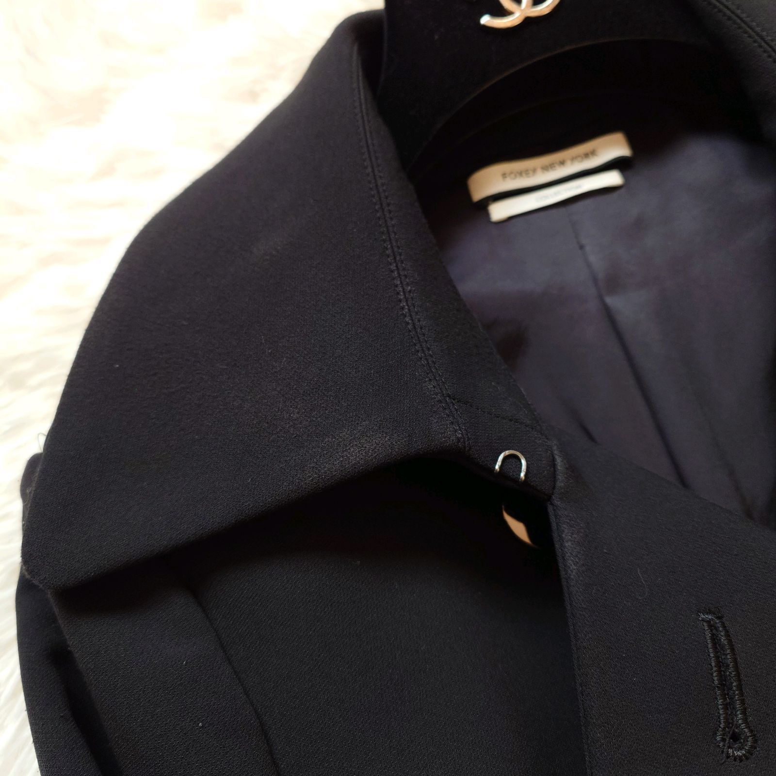 最高級ライン FOXEY フォクシーニューヨーク コレクション ダブル