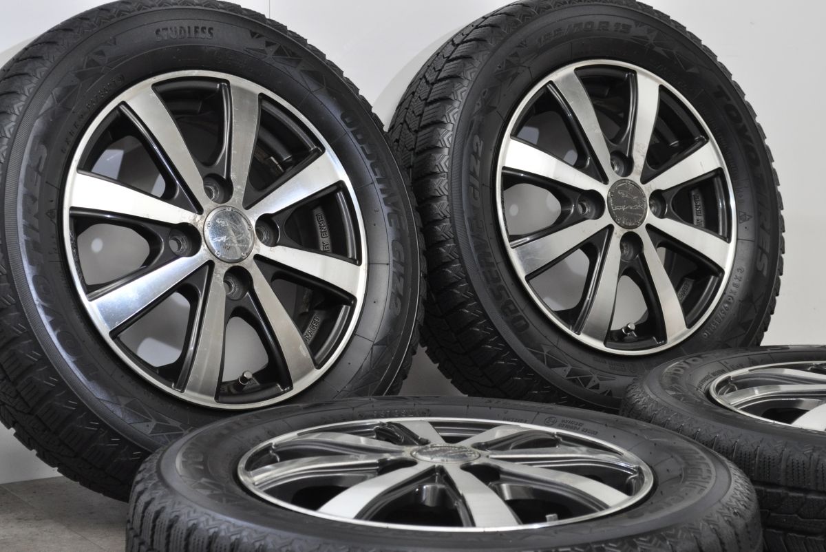 品 スマック 13 in 4 0 B 45 PCD 100 オブザーブGIZ 2 155 70 R エブリイ アルト ワゴンR ミラ ムーヴ タント クリッパー バモス