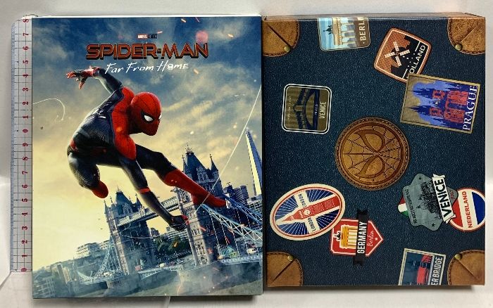 SPIDER-MAN FOR FROM HOME スパイダーマン ファー フロム ホーム ム スチールブック エディション ソニーピクチャーズ Blu-ray 組