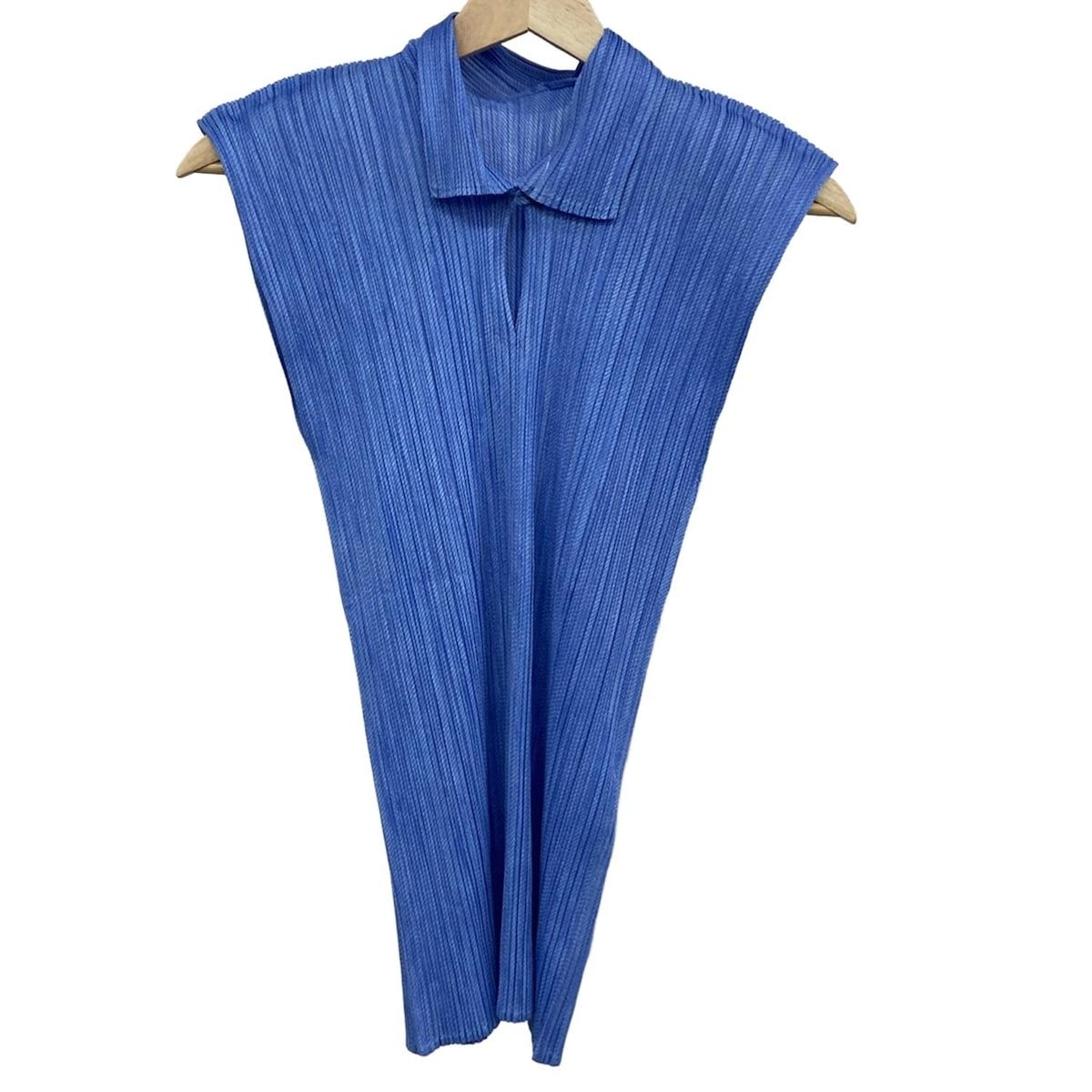 PLEATS PLEASE(プリーツプリーズ) 半袖シャツブラウス サイズ3 L