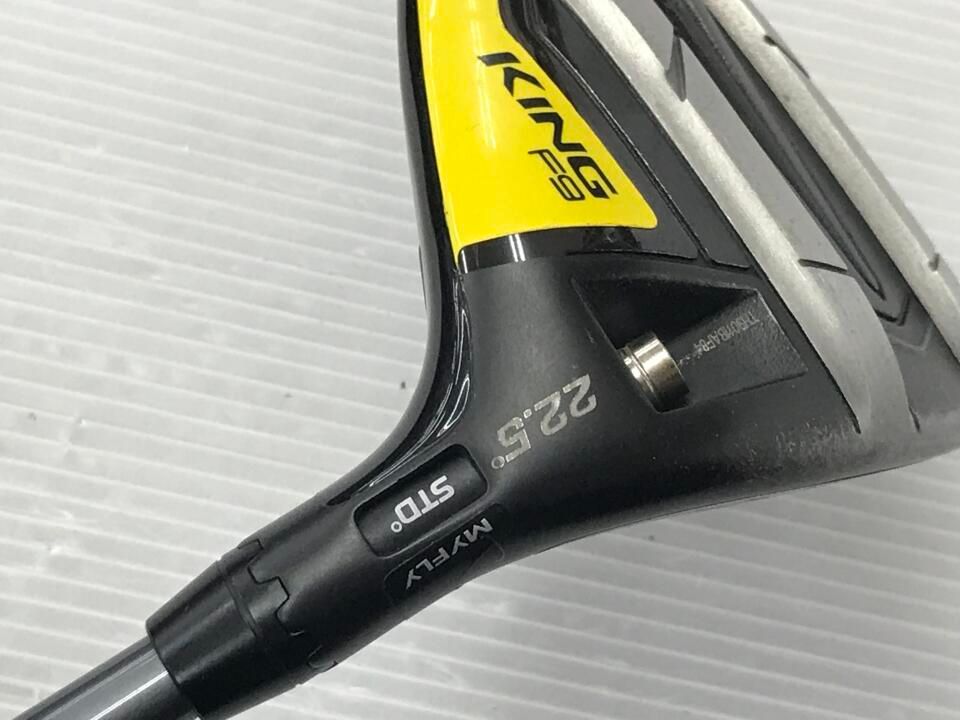 コブラ KING F9 SPEEDBACK Black/Yellow 22.5度 Speeder EVOLUTION for