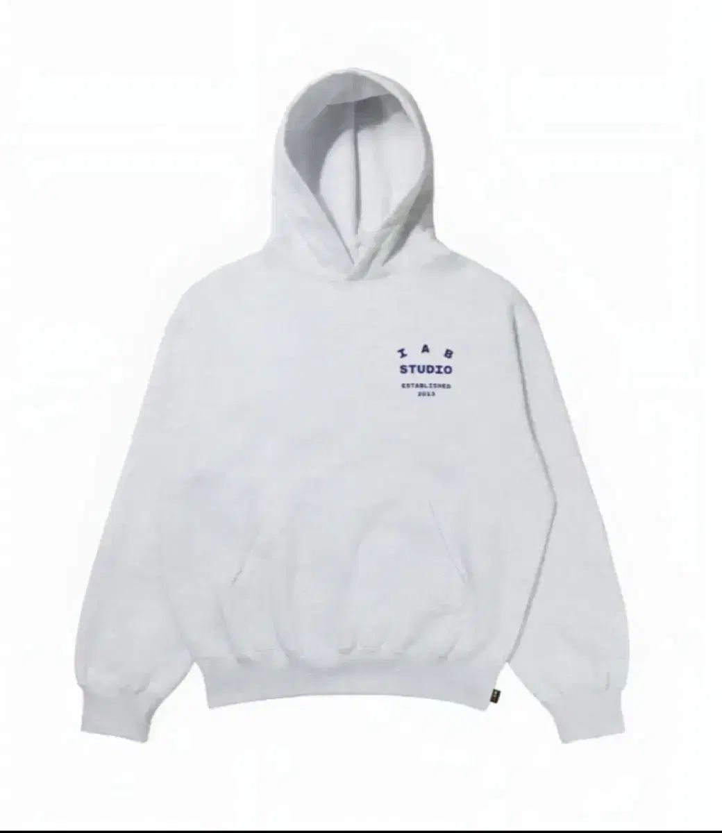 IAB STUDIO アイエプスタジオ 25 フーディー ライトグレー ネイビー