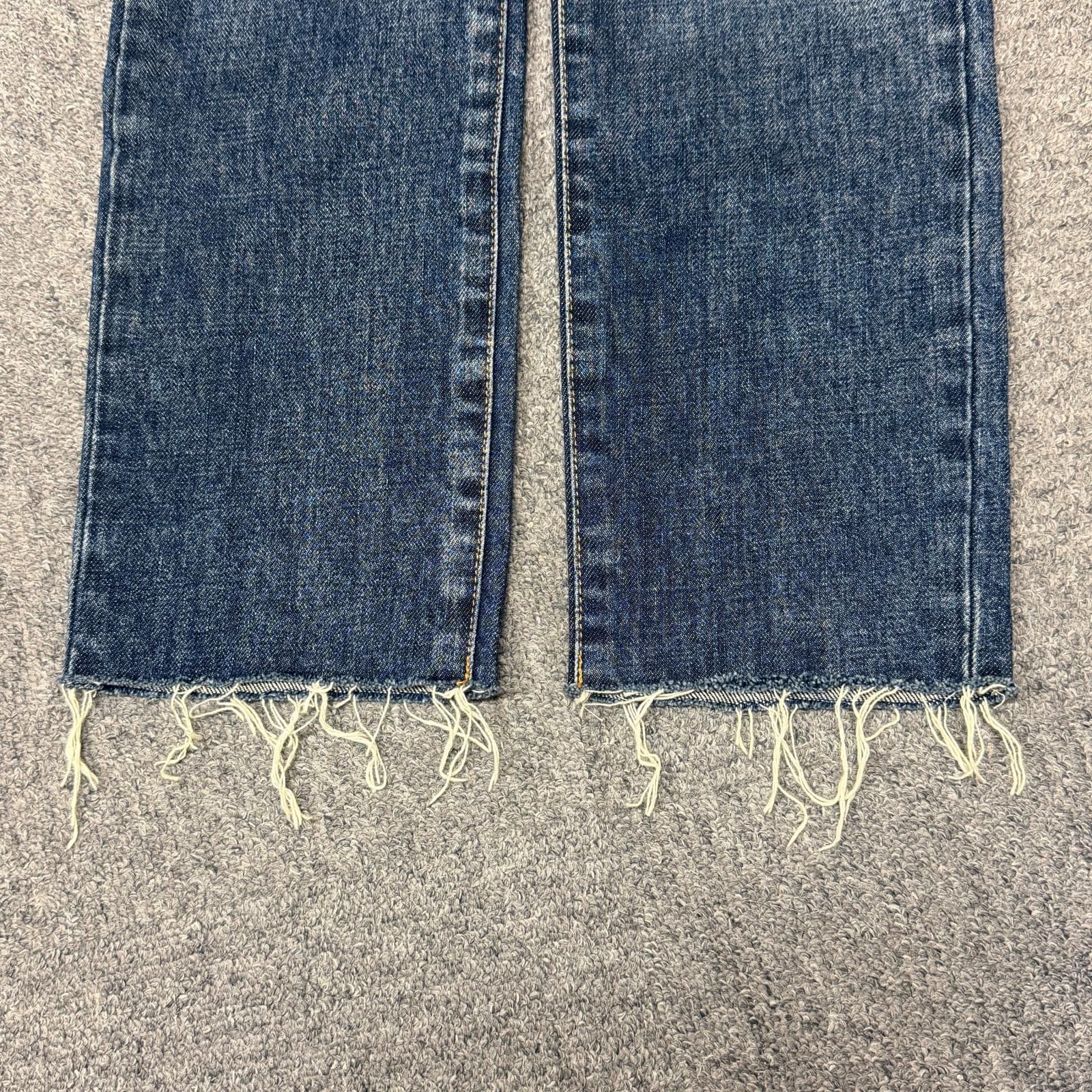 国内正規 SAINT LAURENT PARIS カットオフリペア加工スキニーデニム 