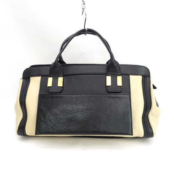 CHLOE / クロエ ◇2WAYバッグ アリス バイカラー レザー ミニボストン  