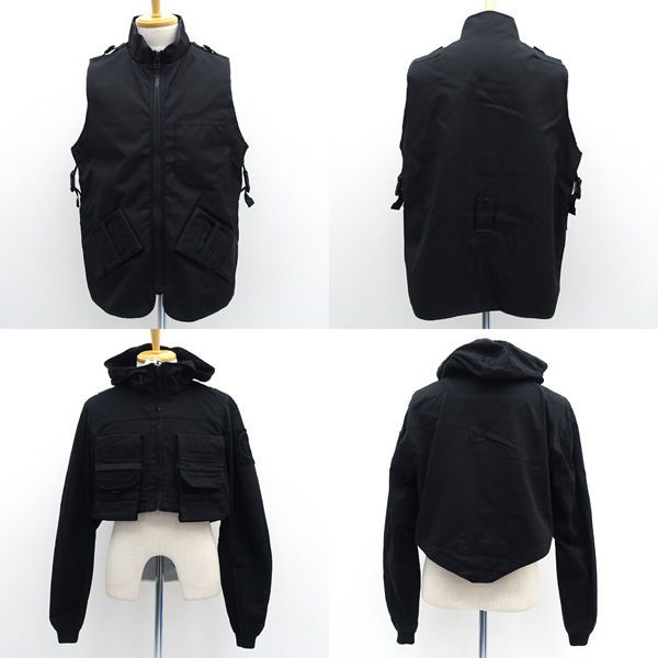 AVIREX P.D.W. アヴィレックス 3 WAY JACKET ジャケット ブラック 2 XL 6682005 メンズ MEN 男性 ボーイズ 紳士 メンズファッション 厚手ニット トレンチコート