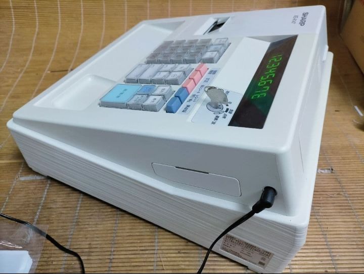 シャープレジスター XE-A147 PC連携売上管理フル設定無料 922000