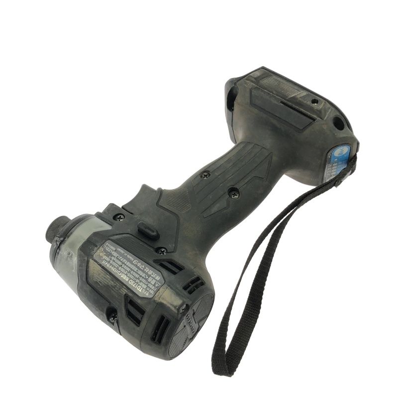  比較的 makita マキタ 18 V 充電式インパクトドライバ 黒 ブラック 本体のみ118490 電動インパクトドライバー ドリル ドライバー レンチ