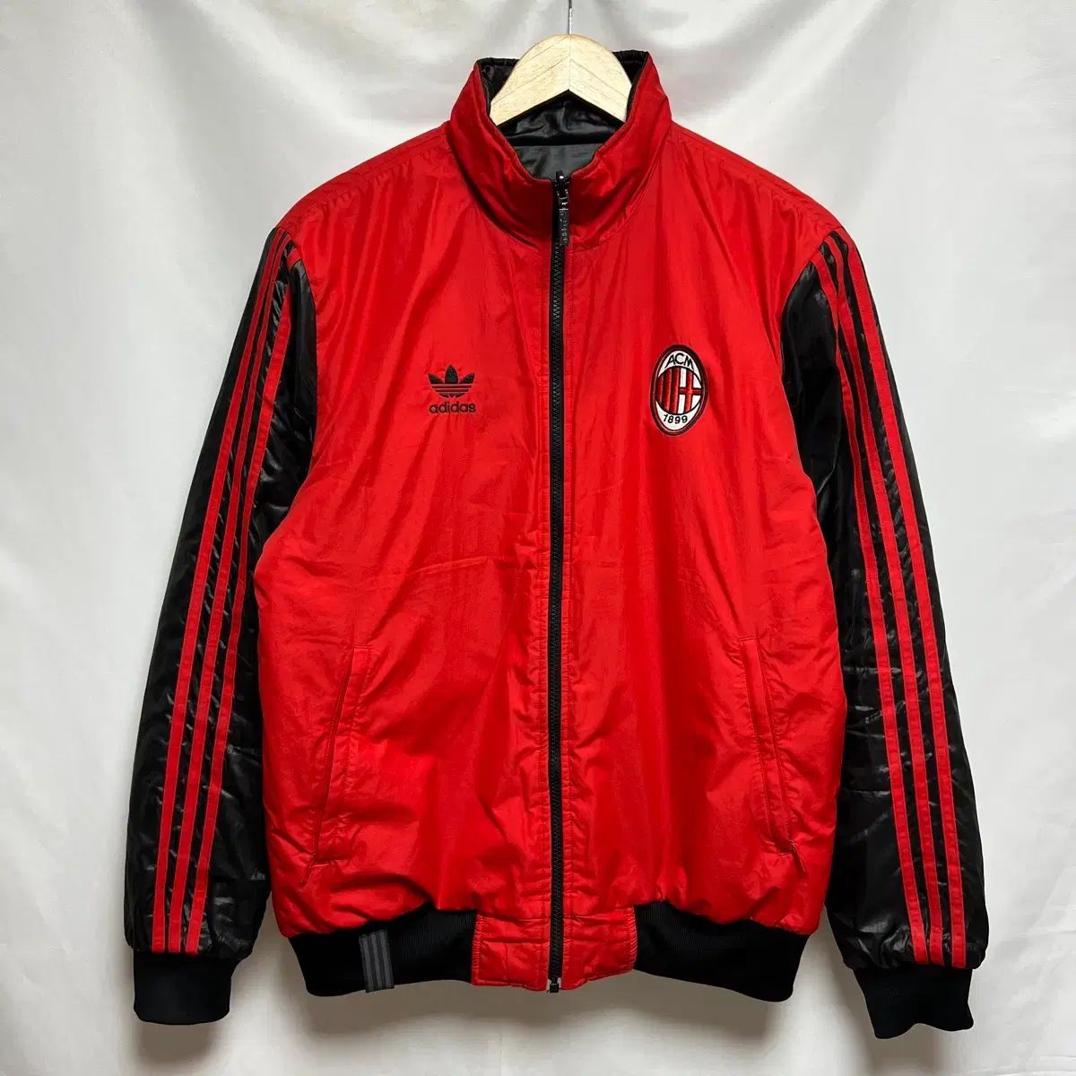 adidas ACミラン ナイロンジャケット アンセムジャケット 古着