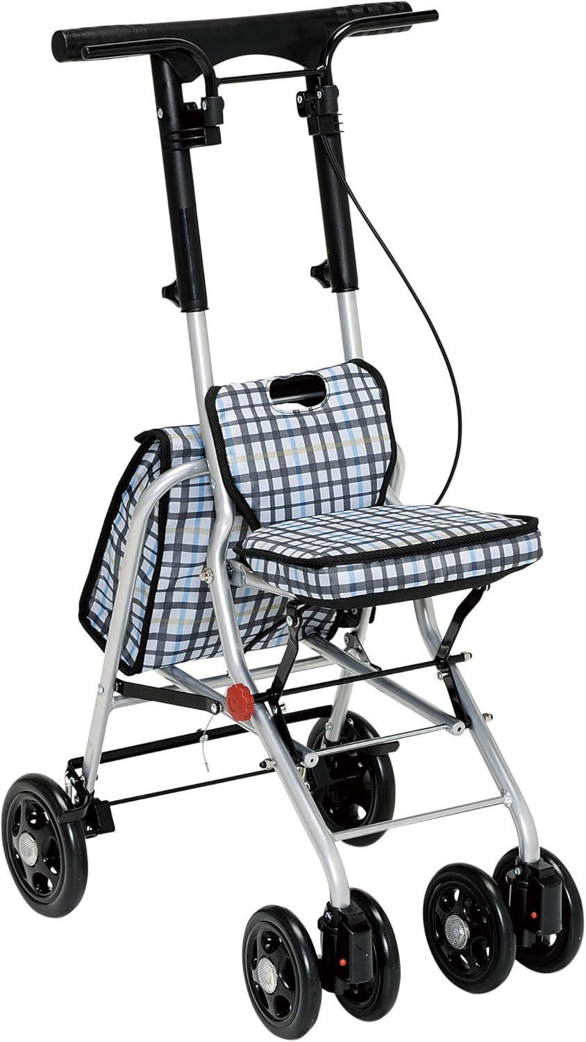 シルバーカー SICP 02 シプール チェックブラック 730345