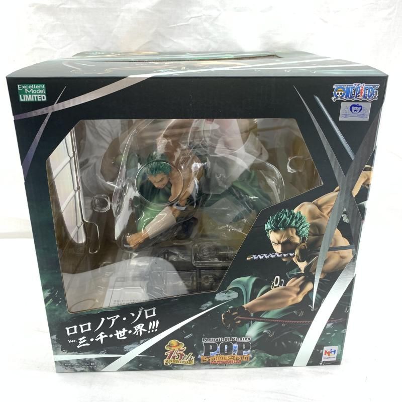 未開 箱傷み P.O.P SA-MAXIMUM ロロノア ゾロ Ver.三 千 世 界!!! 91