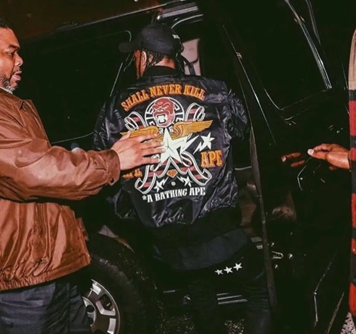 06 AW アベイシングエイプ x ザ リアルマッコイズ L 2 B ジャケット