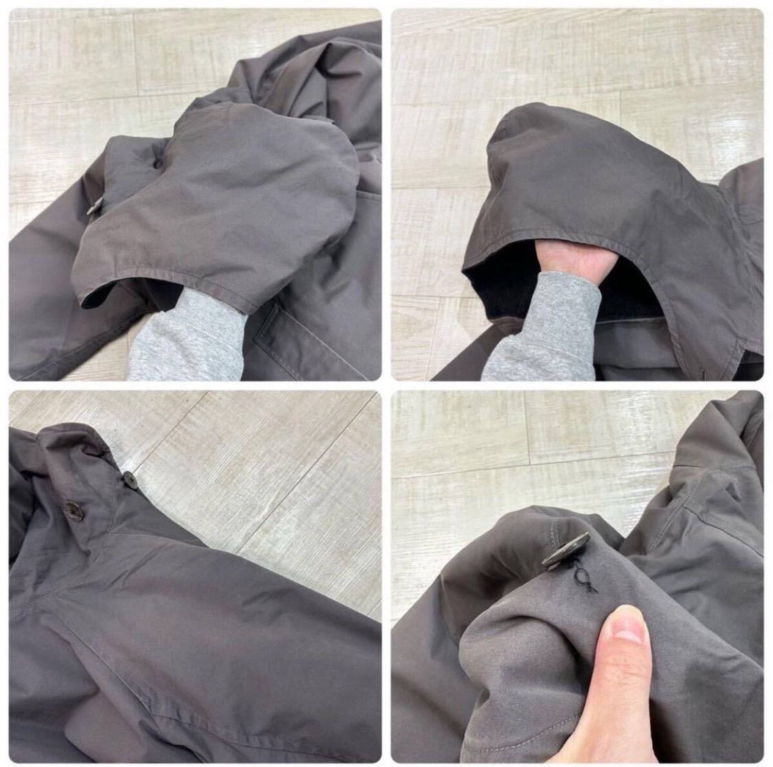 15aw 2015 COMOLI コモリ HOODED COAT フーデッド コート 15F-04003