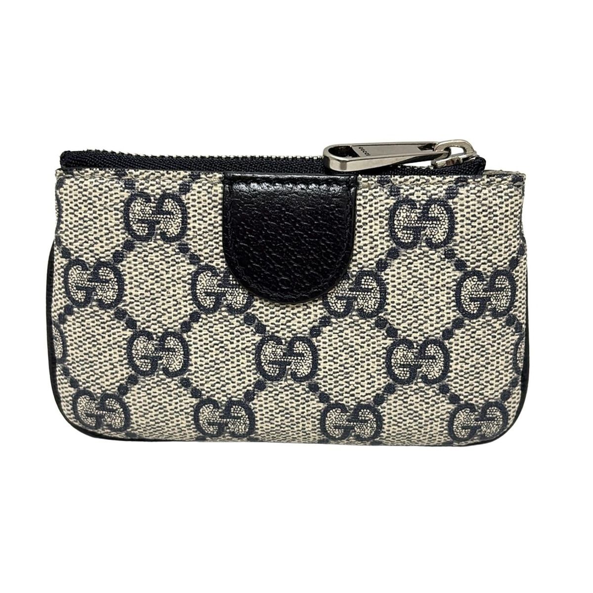 GUCCI グッチ コインケース オフィディア 671722 アイボリー ダークネイビー レッド キーリング付き レザー