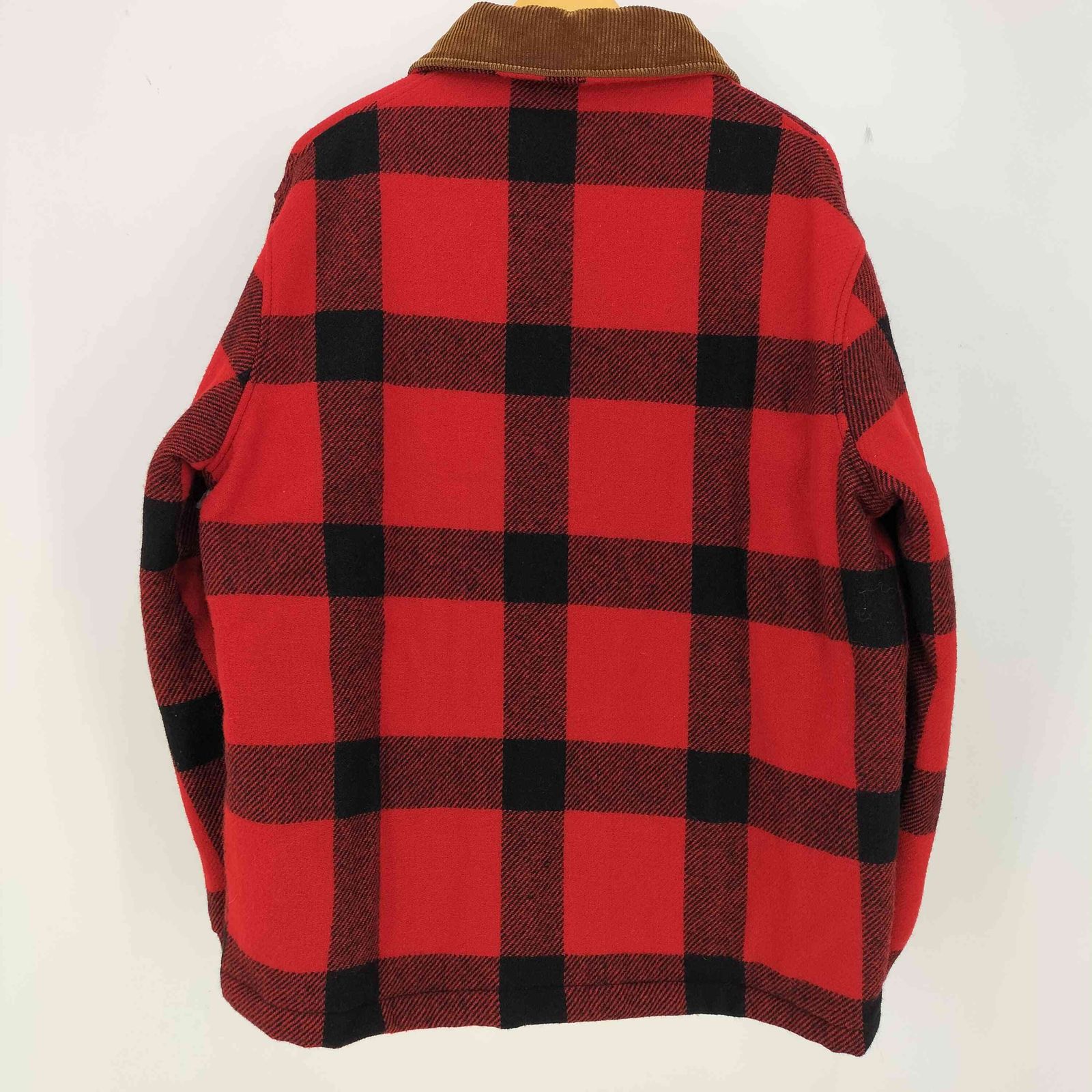 ウールリッチ WOOLRICH 80-90s USA製 裏地キルティング 襟コーデュロイ 
