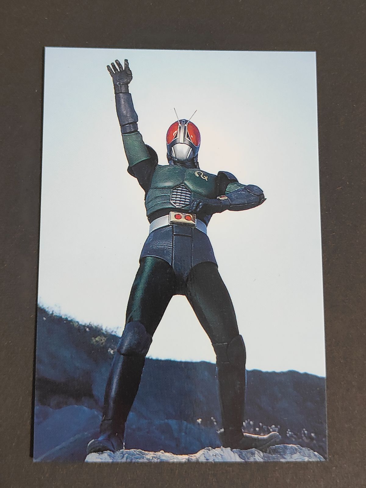 aca460 076 仮面ライダーブラック 仮面ライダーチップスR カルビー