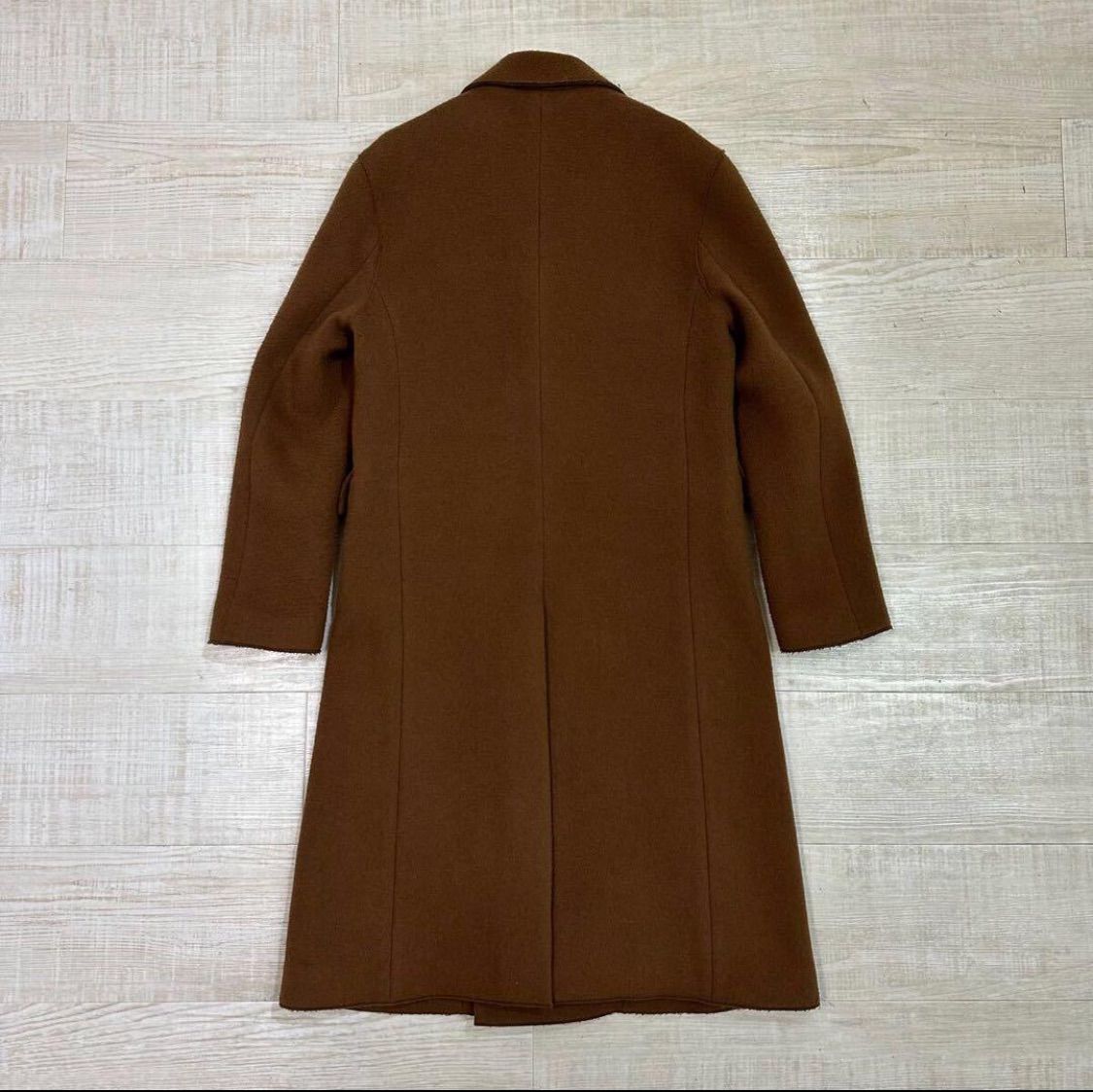JUHA ユハ CUTOFF BIG LAPEL COAT (10100101) カットオフ ビッグ