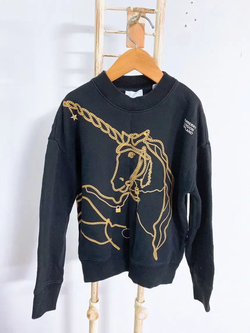 モンヴィンテージ ジュニア8 Y|128 CM バーバリージュニアビックロゴラウンドスウェット