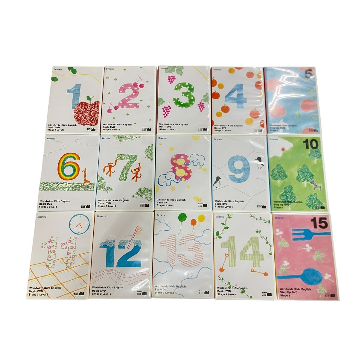 Worldwide Kids English フル教材セット　欠品有り Benesse Worldwide Kids English Stage1-6 ワールドワイドキッズ 英語