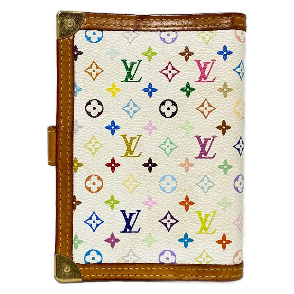 LOUIS VUITTON ルイヴィトン 手帳 モノグラムマルチカラー アジェンダPM R 20896 ブロン