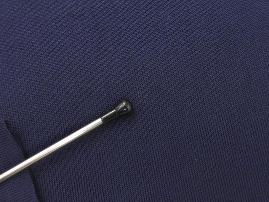 Rene ルネ ペプラム ニット カットソー size36/紺 ◇□ レディース