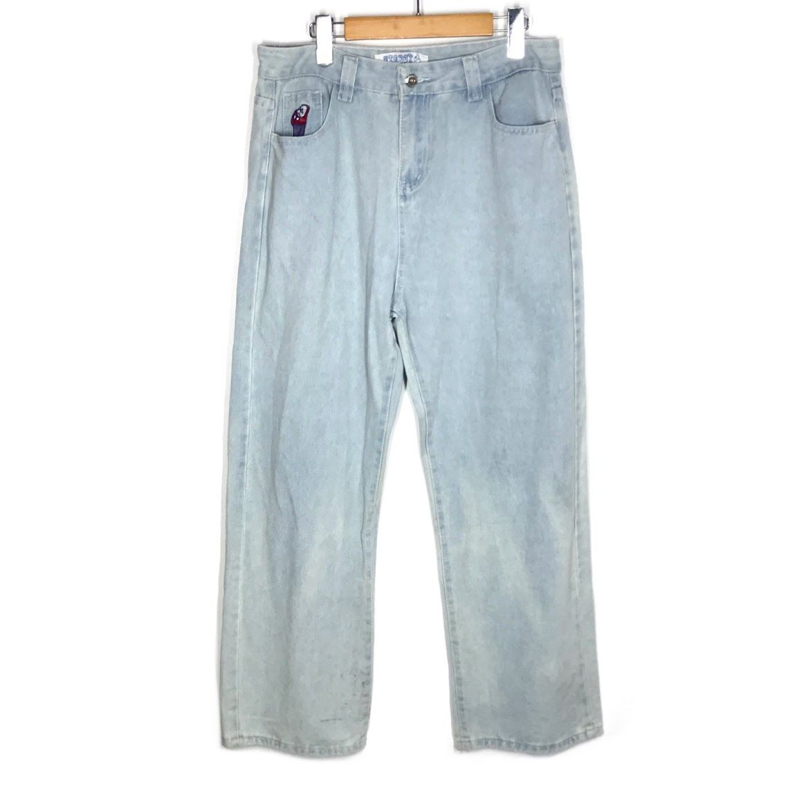 POLAR SKATE CO. ポーラースケートカンパニー デニムパンツ BIG BOY PSC-F 21- ブルー サイズ XL 107